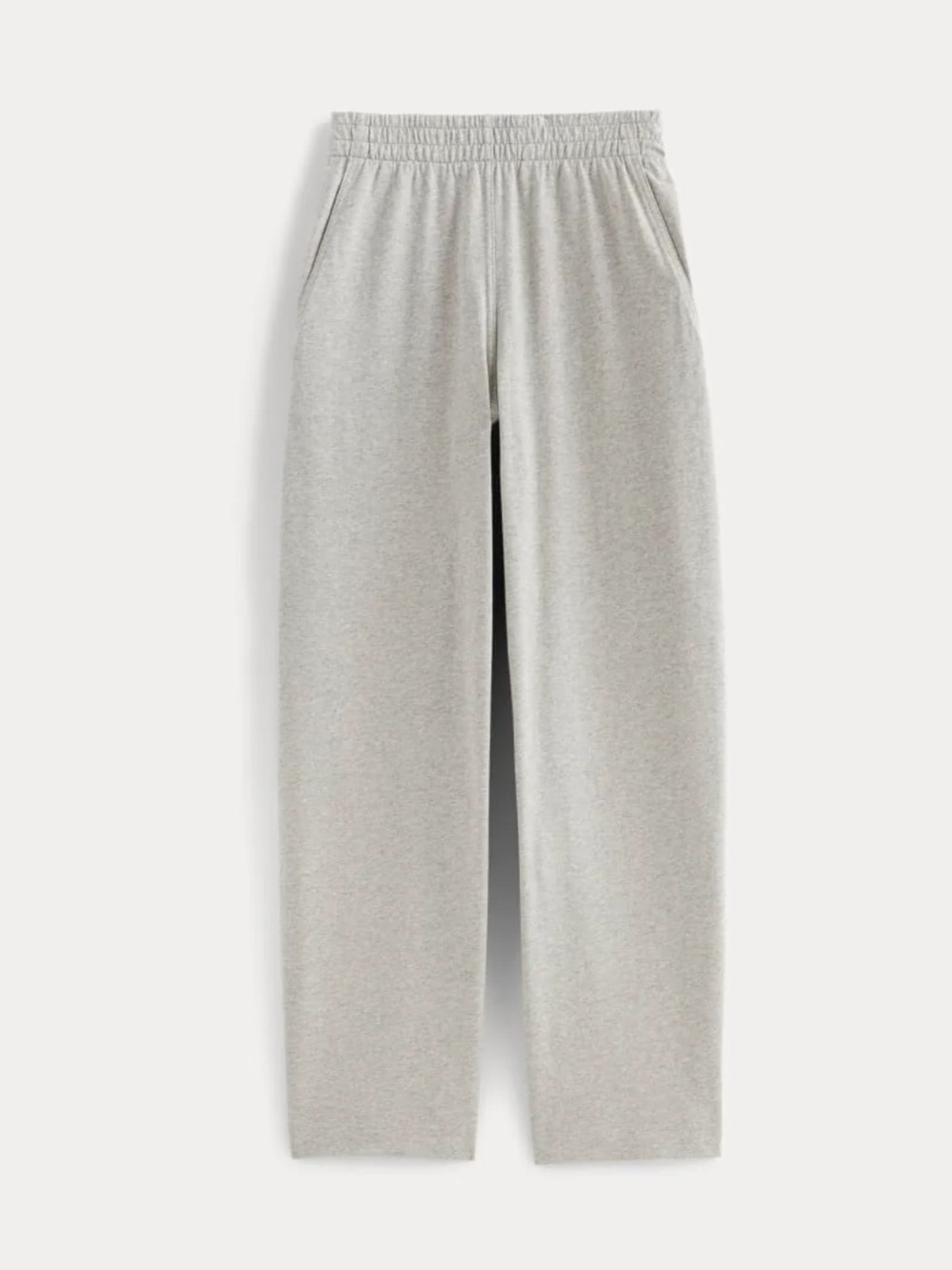 Women’s Everlane The Off-Duty Barrel Pant in Pale Heather Grey